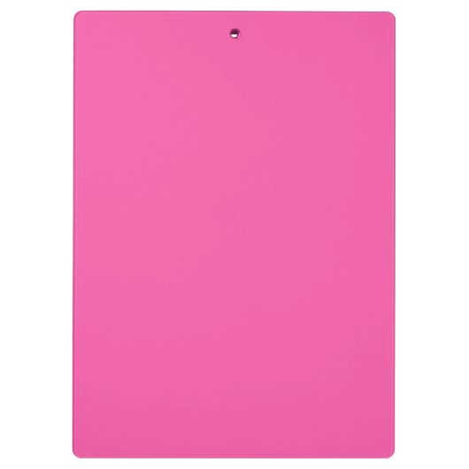 Schlicht hellrosa klemmbrett (Rückseite)