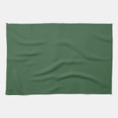 Schlicht Hunter Green Handtuch (Horizontal)