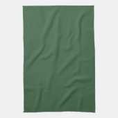 Schlicht Hunter Green Handtuch (Vertikal)