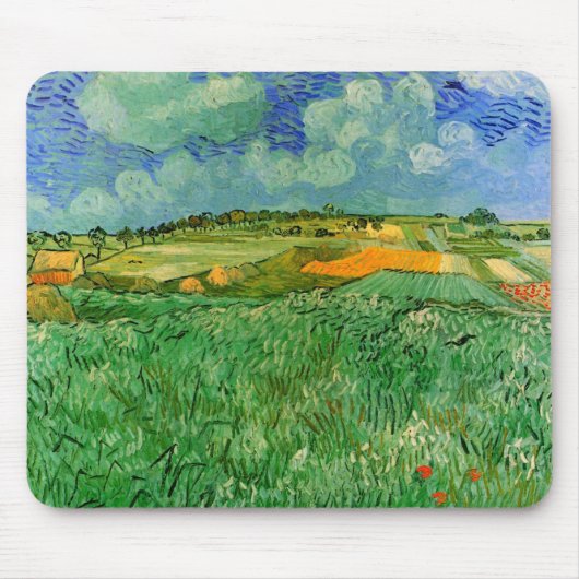 Schlicht in der Nähe von Auvers Mousepad (Vorne)