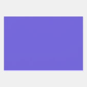 Schlicht Indigo Iris Garden Lila Schatten 3 Tones Geschenkpapier Set (Vorderseite 3)