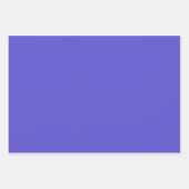 Schlicht Indigo Iris Garden Lila Schatten 3 Tones Geschenkpapier Set (Vorderseite 2)