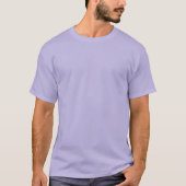 Schlicht Lavender Mens Basic Dark T - Shirt (Vorderseite)