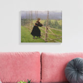 Schlicht Leinwanddruck (Insitu (Wohnzimmer))