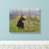 Schlicht Leinwanddruck (Insitu (Holzboden))