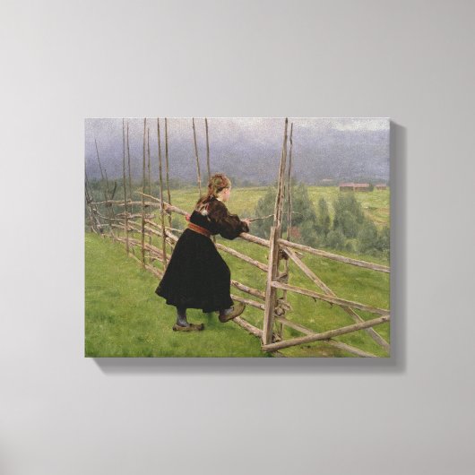 Schlicht Leinwanddruck (Vorderseite)