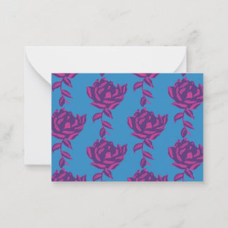 Schlicht Mitteilungskarte