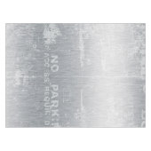 Schlicht, modern grau, ohne Parktisch Tischdecke (Vorderseite (Horizontal))