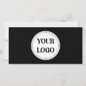 Schlicht, modern, poliert und anpassbar. dankeskarte (Vorderseite)