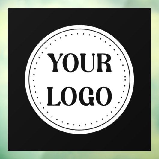 Schlicht, modern, poliert und anpassbar. fensteraufkleber (Blatt 3)