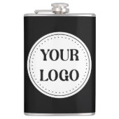 Schlicht, modern, poliert und anpassbar. flachmann (Vorderseite)