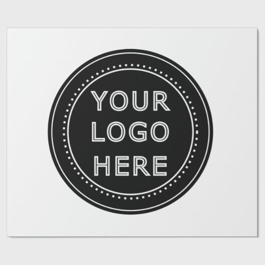 Schlicht, modern, poliert und anpassbar. geschenkpapier (Flach)