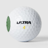 Schlicht, modern, poliert und anpassbar. golfball (Logo)