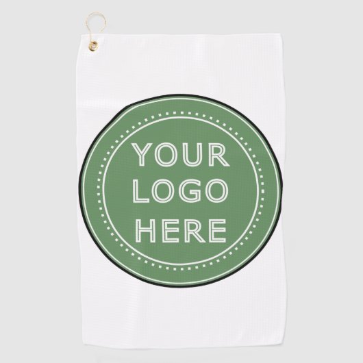 Schlicht, modern, poliert und anpassbar. golfhandtuch (Vorderseite)