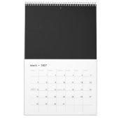 Schlicht, modern, poliert und anpassbar. kalender (Mär 2027)