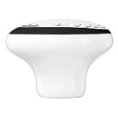 Schlicht, modern, poliert und anpassbar. keramikknauf (Seitenansicht)