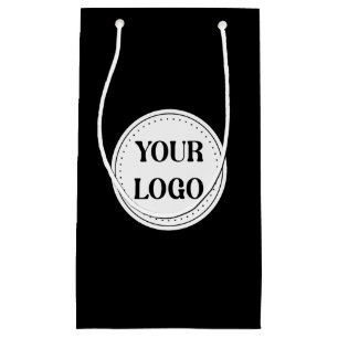 Schlicht, modern, poliert und anpassbar. kleine geschenktüte