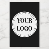 Schlicht, modern, poliert und anpassbar. lebensmitteletikett (Einzelnes Label)