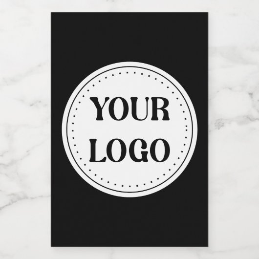 Schlicht, modern, poliert und anpassbar. lebensmitteletikett (Einzelnes Label)