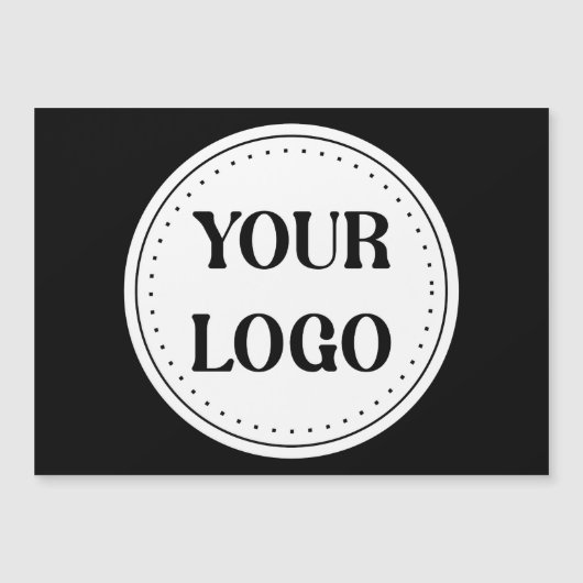 Schlicht, modern, poliert und anpassbar. magneteinladung (Vorderseite)