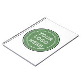 Schlicht, modern, poliert und anpassbar. notizblock (Linke Seite)