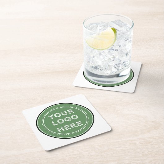 Schlicht, modern, poliert und anpassbar. rechteckiger pappuntersetzer (Vor Ort)