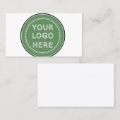 Schlicht, modern, poliert und anpassbar. terminkarte (Vorne/Hinten)