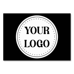 Schlicht, modern, poliert und anpassbar. tischnummer