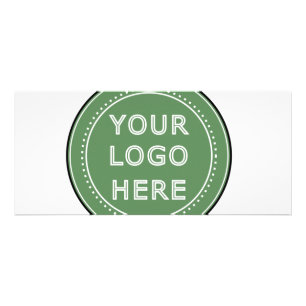 Schlicht, modern, poliert und anpassbar. werbekarte