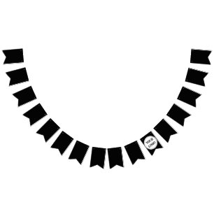 Schlicht, modern, poliert und anpassbar. wimpelkette