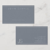 Schlicht Modernes Berufliches Elegantes Luxus Visitenkarte (Vorne/Hinten)