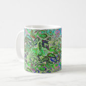 Schlicht Paisley 1 Kaffeetasse (Vorderseite Links)