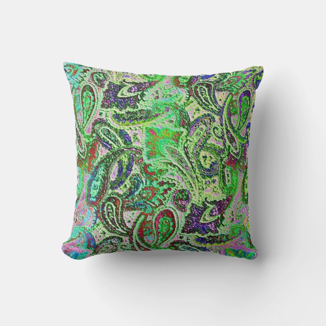 Schlicht Paisley 1 Kissen (Vorderseite)