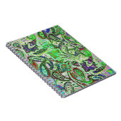 Schlicht Paisley 1 Notizblock (Rechte Seite)