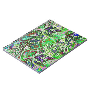 Schlicht Paisley 1 Notizblock