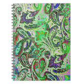Schlicht Paisley 1 Notizblock (Vorderseite)