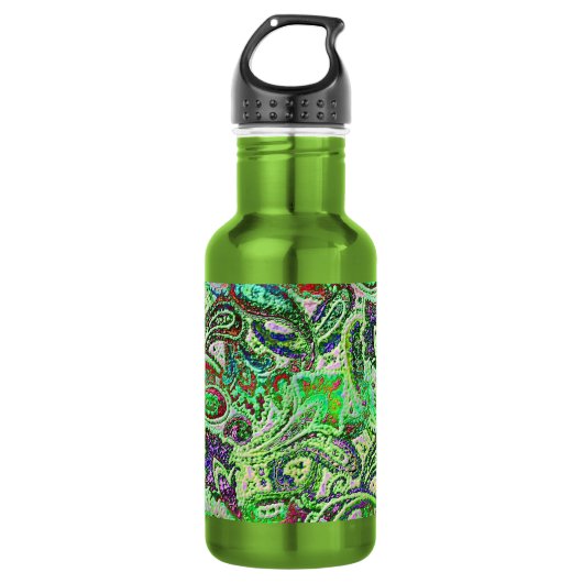 Schlicht Paisley 1 Trinkflasche (Vorderseite)