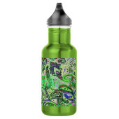 Schlicht Paisley 1 Trinkflasche (Rechts)