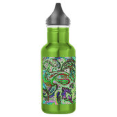 Schlicht Paisley 1 Trinkflasche (Links)