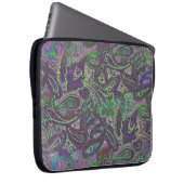 Schlicht Paisley 2 Laptopschutzhülle (Vorne Rechts)