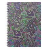 Schlicht Paisley 2 Notizblock (Vorderseite)