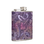 Schlicht Paisley 3 Flachmann (Rechts)