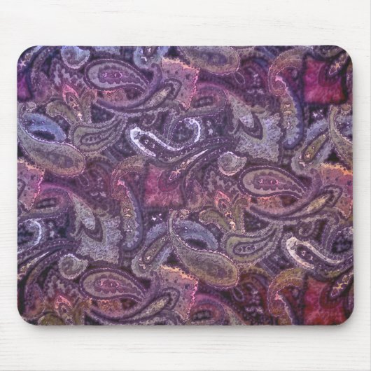 Schlicht Paisley 3 Mousepad (Vorne)