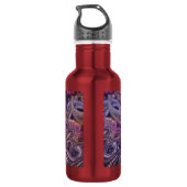 Schlicht Paisley 3 Trinkflasche (Rückseite)
