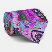 Schlicht Paisley 4 auf beiden Seiten Krawatte (Gerollt)