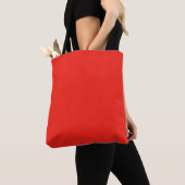 Schlicht Retro Scarlet Rote Tasche (Von Nahem)