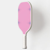 Schlicht rosa, fest pickleball schläger (Links)