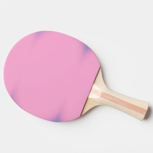 Schlicht rosa, fest tischtennis schläger (Seitenansicht)