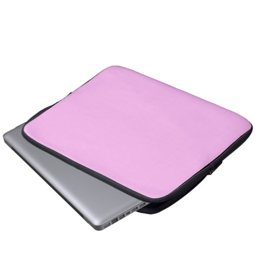 Schlicht rosa laptopschutzhülle (Vorne Knopf)