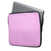 Schlicht rosa laptopschutzhülle (Vorderseite Links)